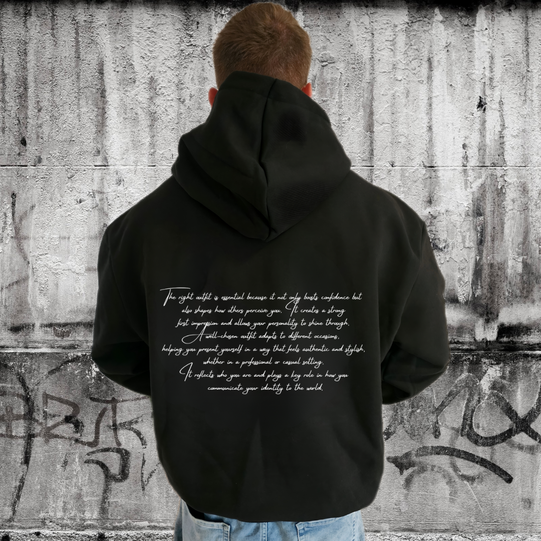 Ultra Heavy Oversizehoodie - "The Right Outfit"