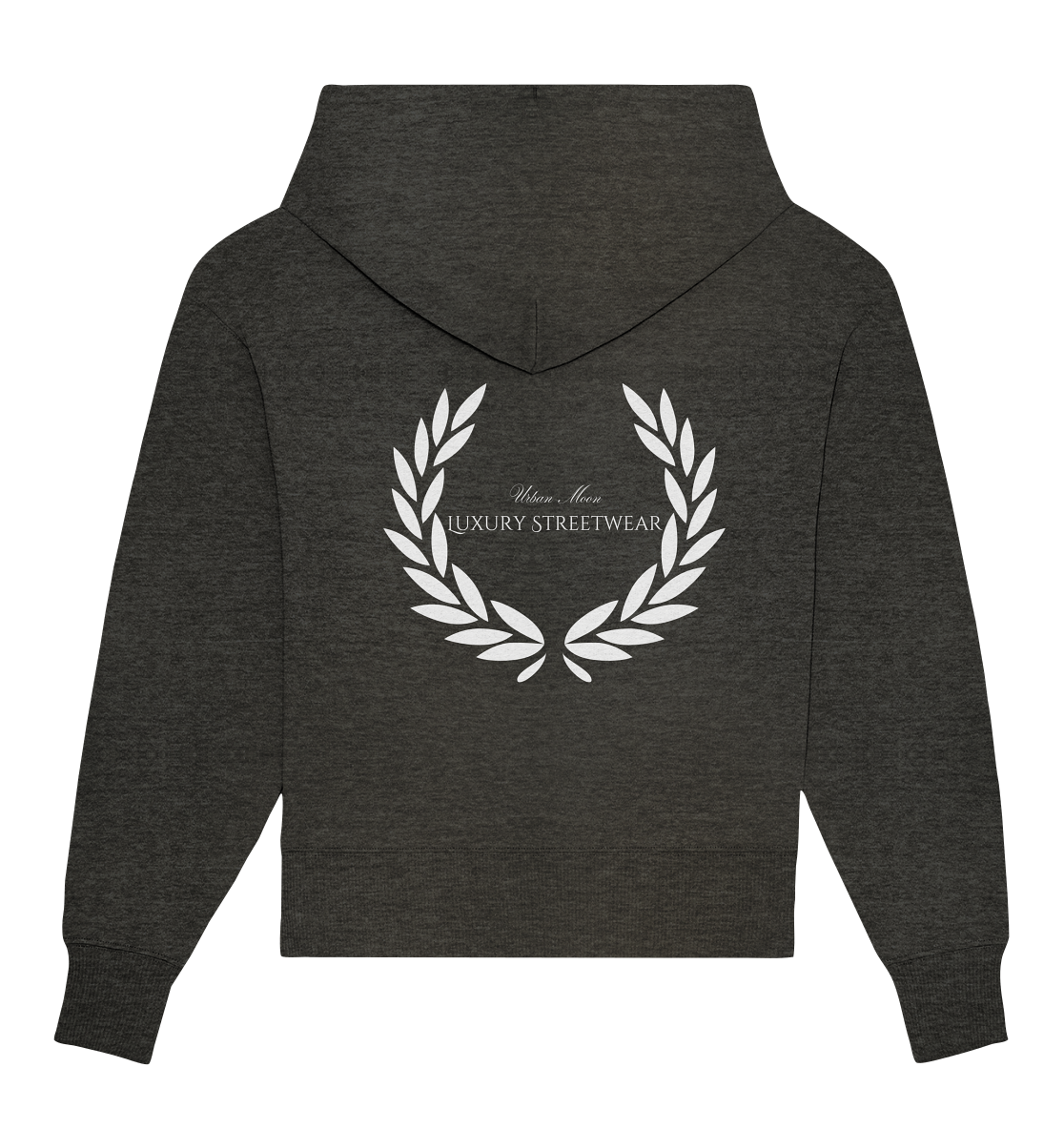 OVERSIZE HOODIE "LAUREL LUXURY STREETWEAR" - Organic Oversize Hoodie