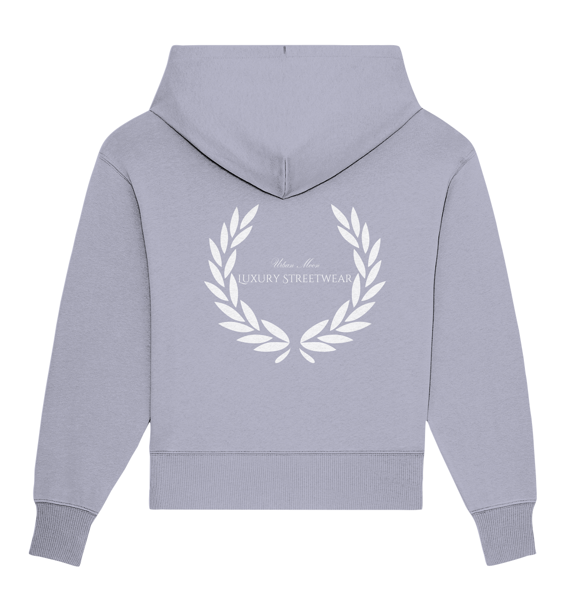 OVERSIZE HOODIE "LAUREL LUXURY STREETWEAR" - Organic Oversize Hoodie