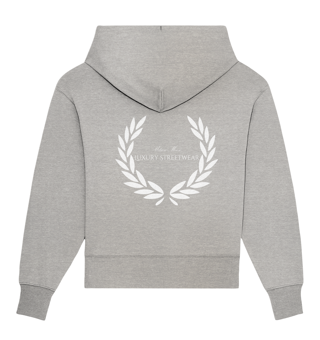 OVERSIZE HOODIE "LAUREL LUXURY STREETWEAR" - Organic Oversize Hoodie