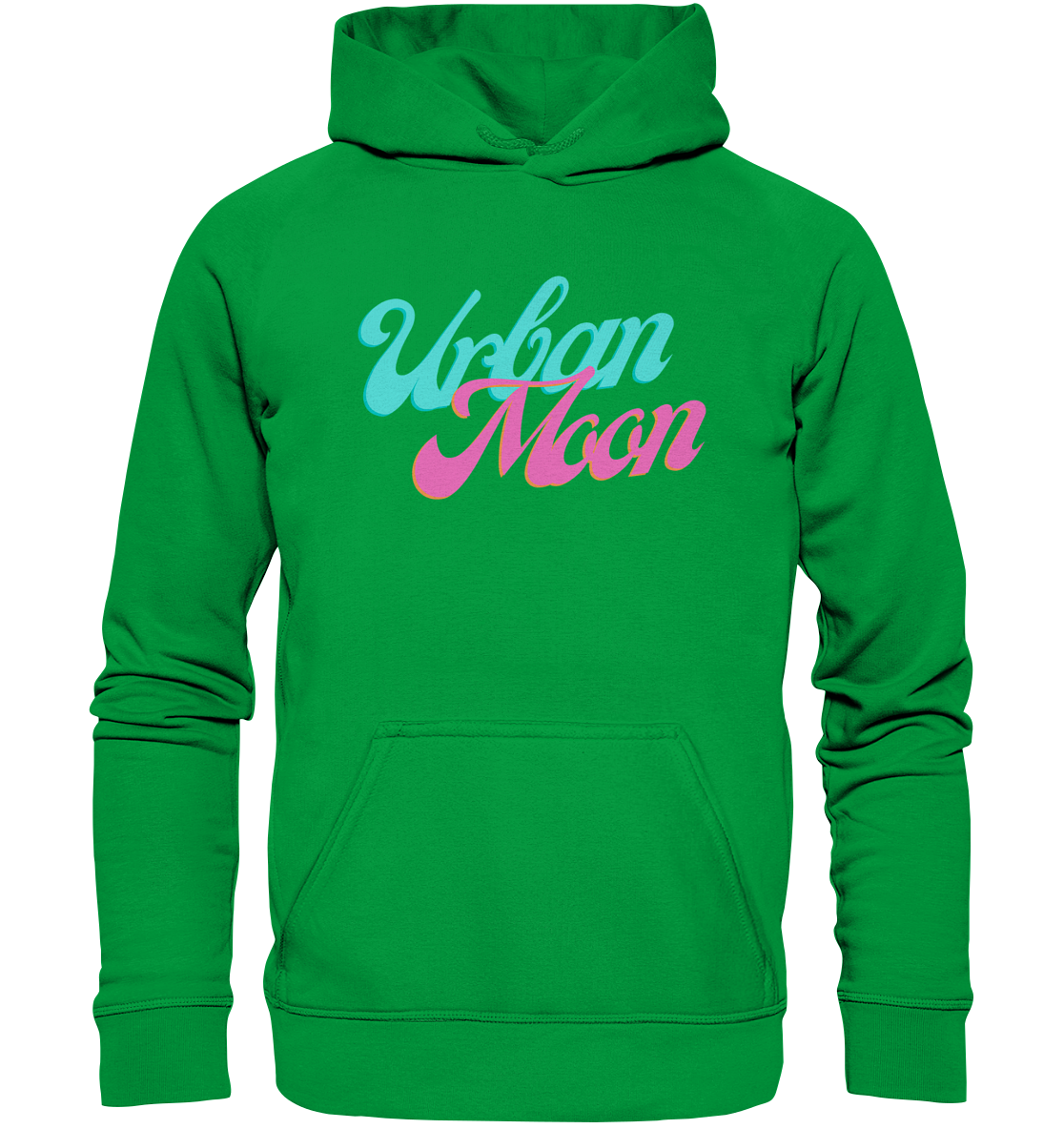 REGULAR FIT HOODIE "URBAN MOON RETRO"