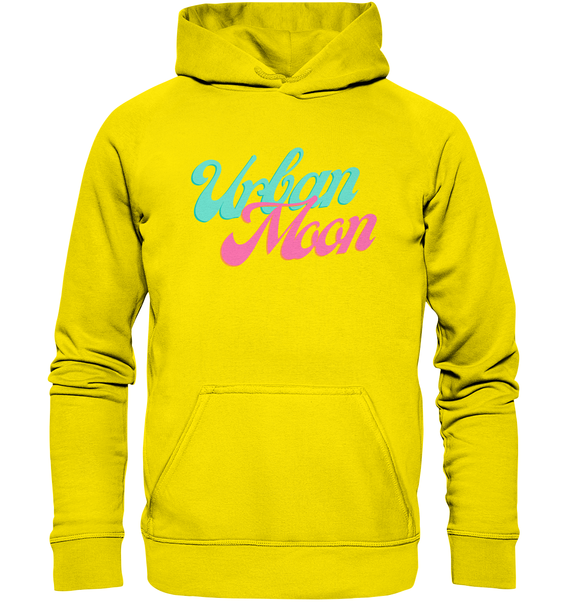 REGULAR FIT HOODIE "URBAN MOON RETRO"