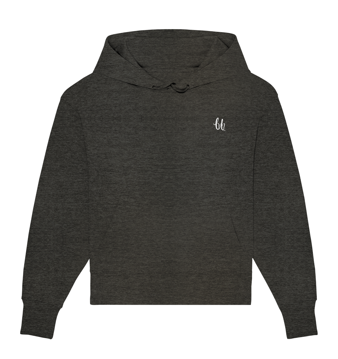 OVERSIZE HOODIE "URBAN MOON STATEMENT" - Organic Oversize Hoodie