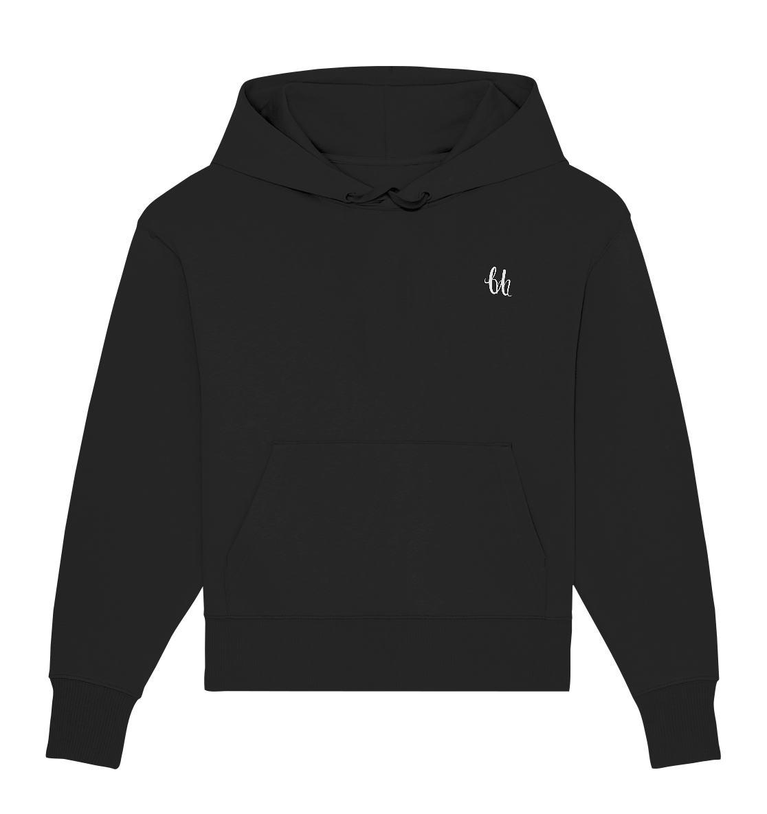 OVERSIZE HOODIE "URBAN MOON STATEMENT" - Organic Oversize Hoodie