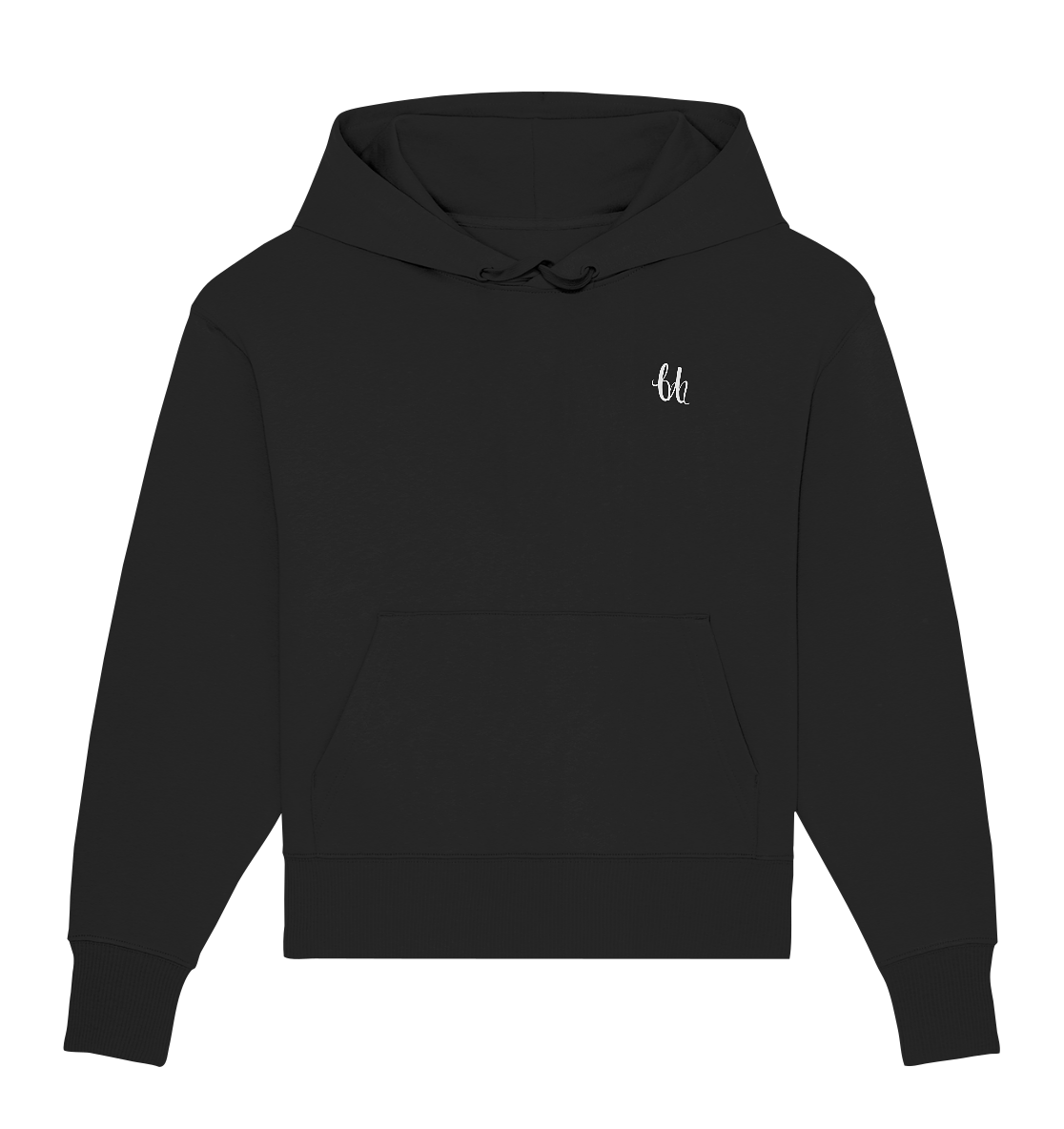 OVERSIZE HOODIE "LAUREL LUXURY STREETWEAR" - Organic Oversize Hoodie