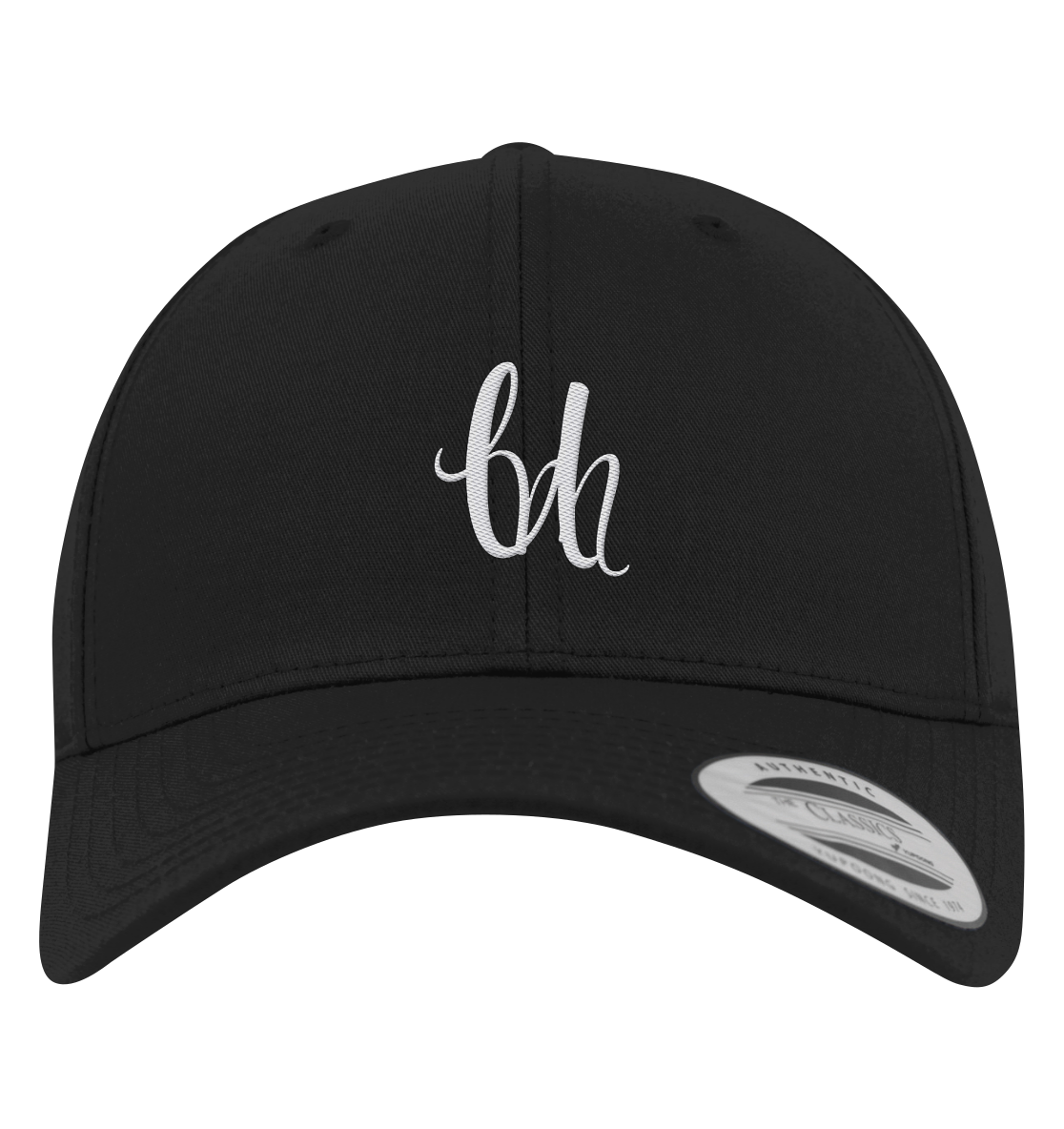 PREMIUM BASEBALL CAP WITH "UM" TRADEMARK WHITE EMPROIDERED