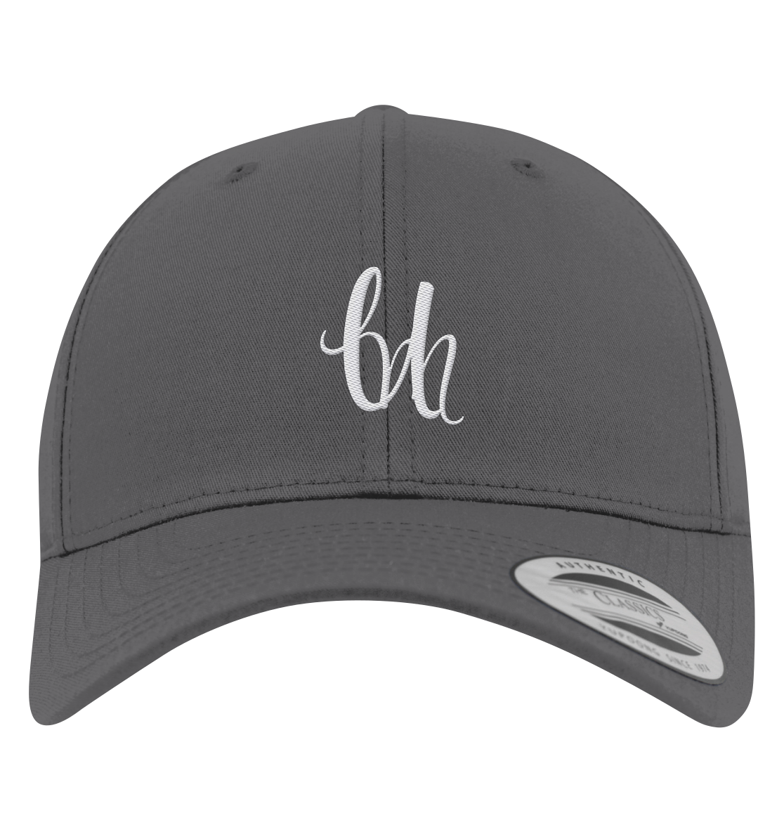 PREMIUM BASEBALL CAP WITH "UM" TRADEMARK WHITE EMPROIDERED